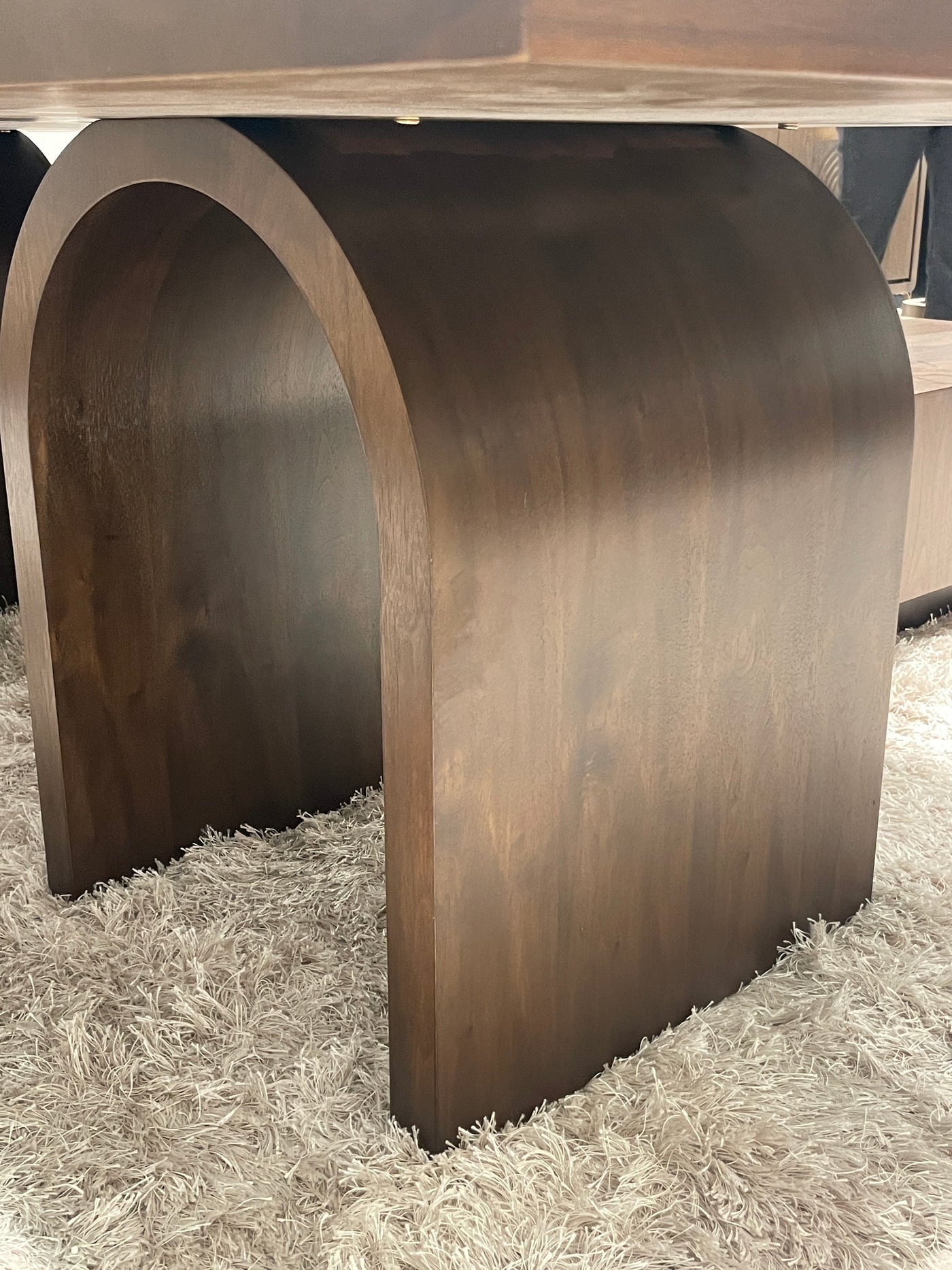 Arches Dining Table Walnut