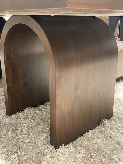 Arches Dining Table Walnut