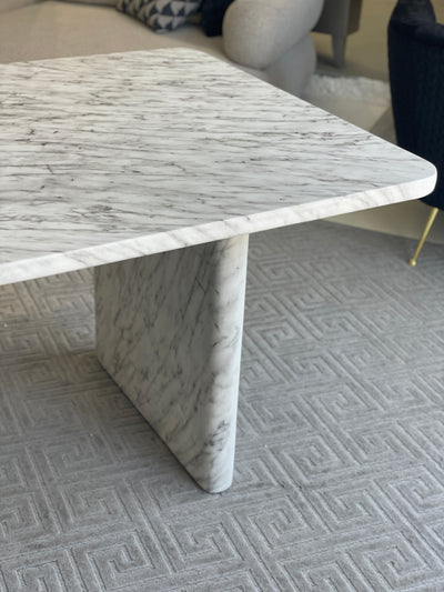 Cigale Dining Table Marble Finish