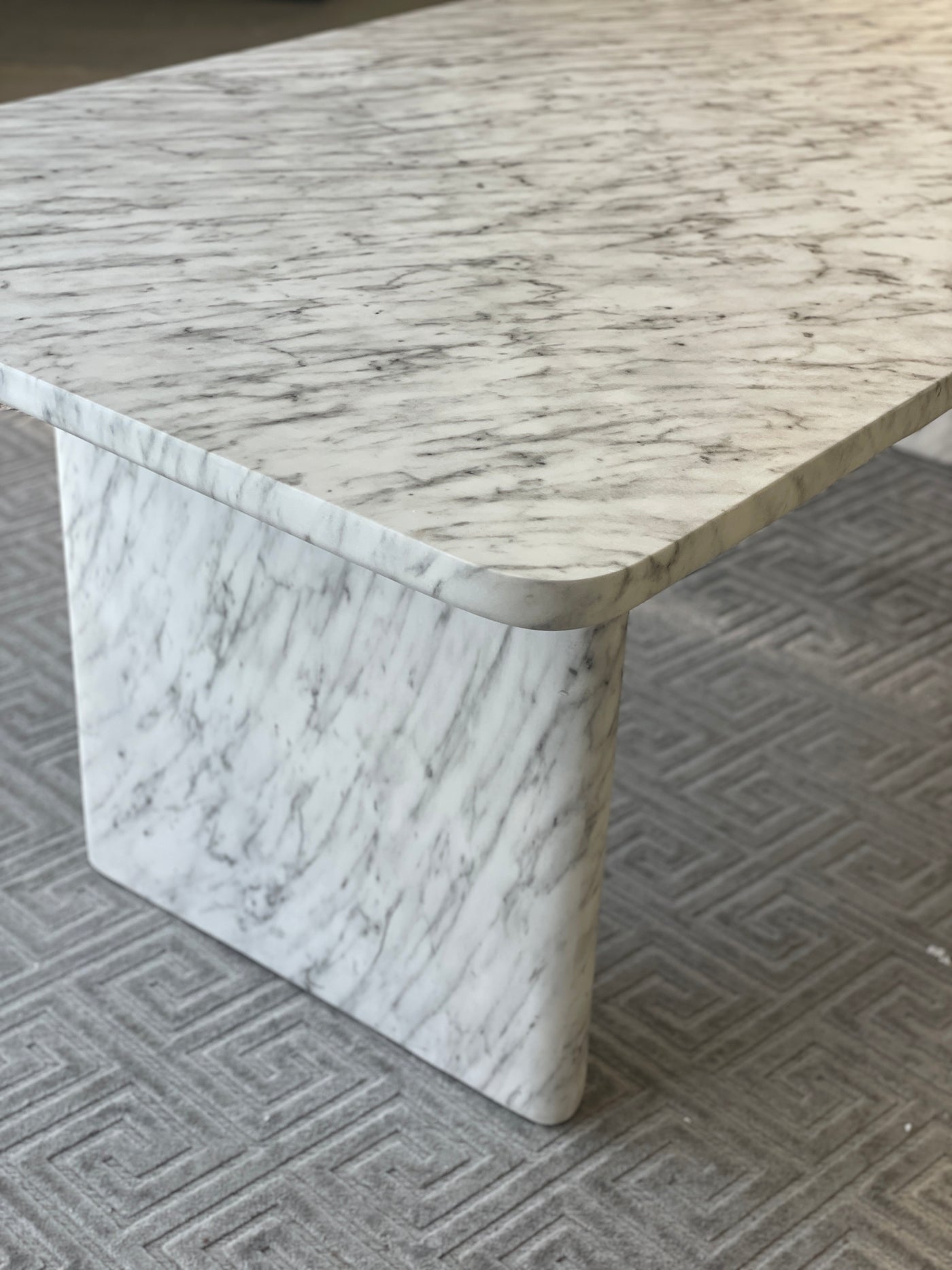 Cigale Dining Table Marble Finish - 2.25m - Future Classics Furniture