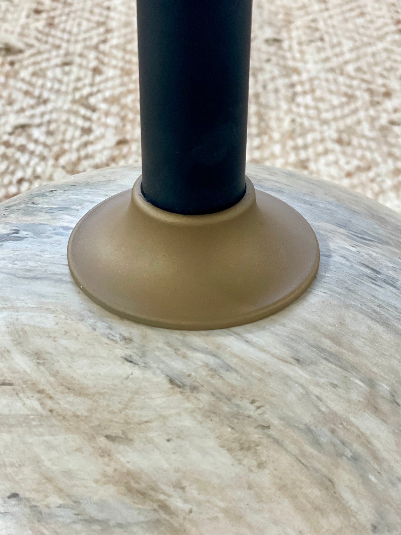 Luxxa Round Dining Table Travertine - 1.5m - Future Classics Furniture