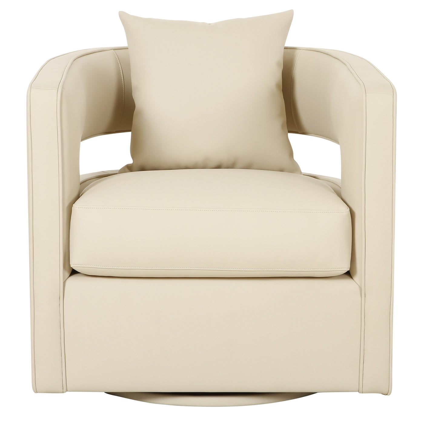 Rhonda Swivel Chair Vegan Leather
