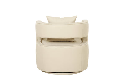 Rhonda Swivel Chair Vegan Leather