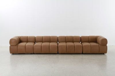 Block Modular Leather Sofa