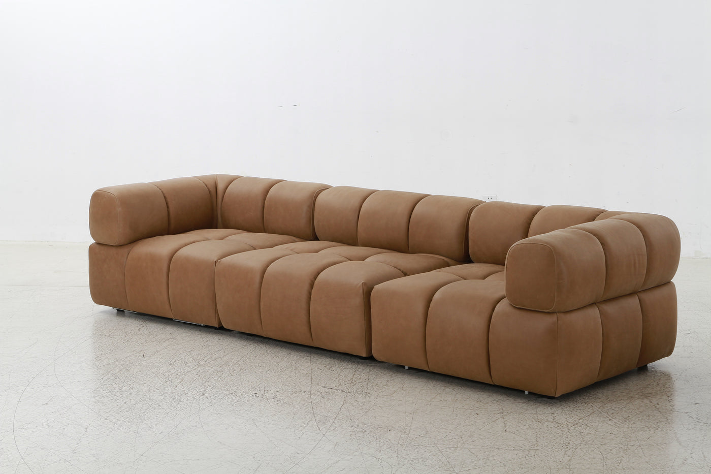 Block Modular Leather Sofa
