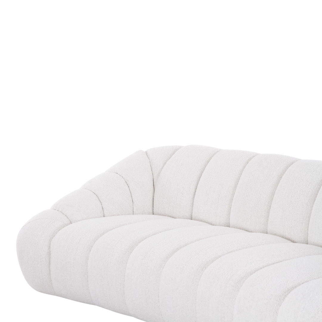 Bubble 3 Seater Sofa Textured Beige - Future Classics Furniture
