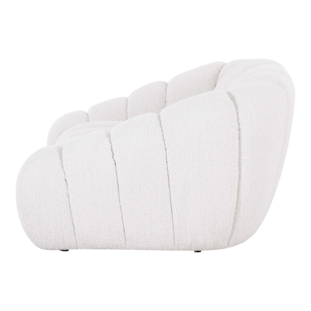 Bubble 1 Seater Textured Beige - Future Classics Furniture