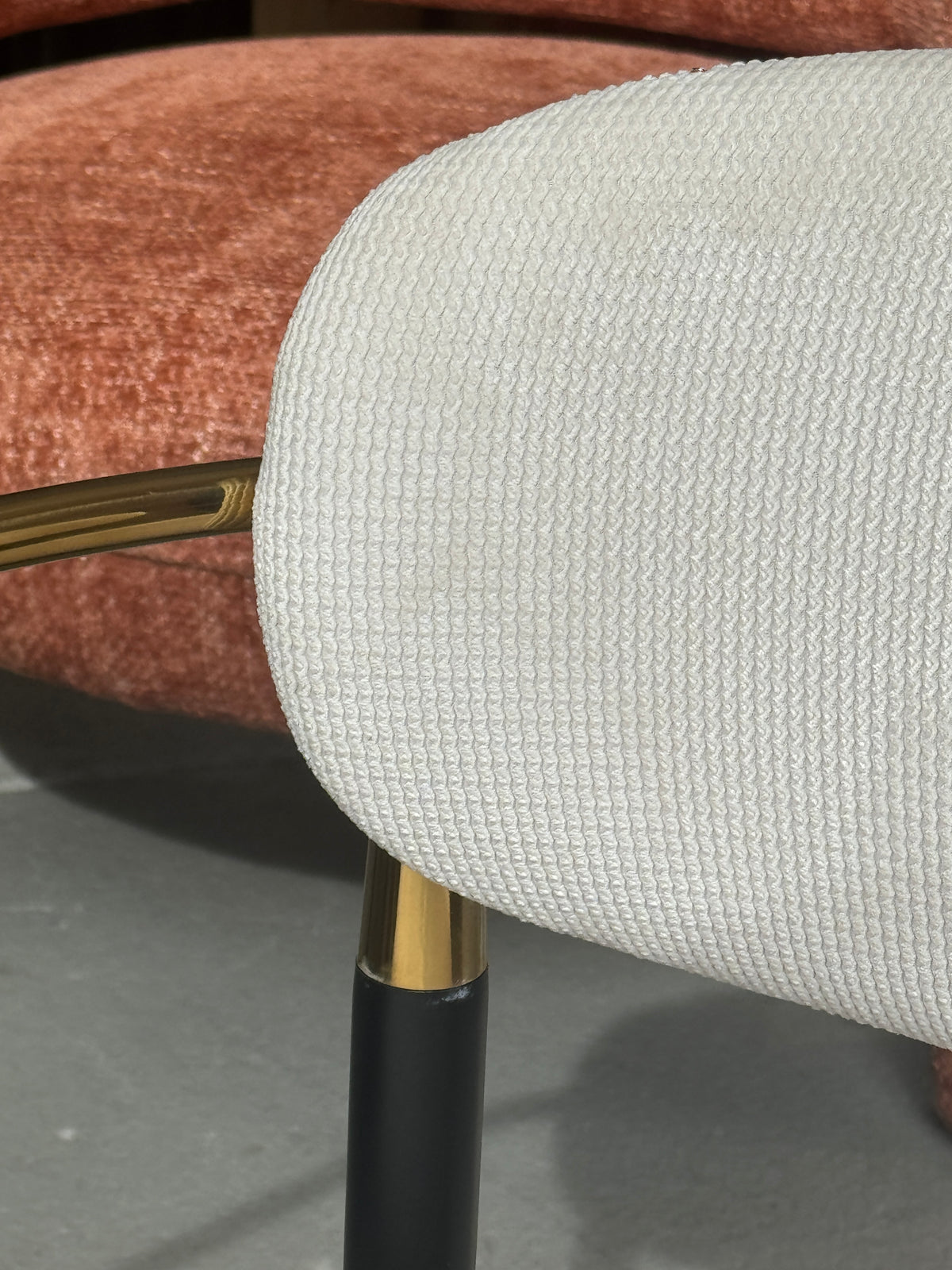 Rhodes Beige Fabric Dining Chair
