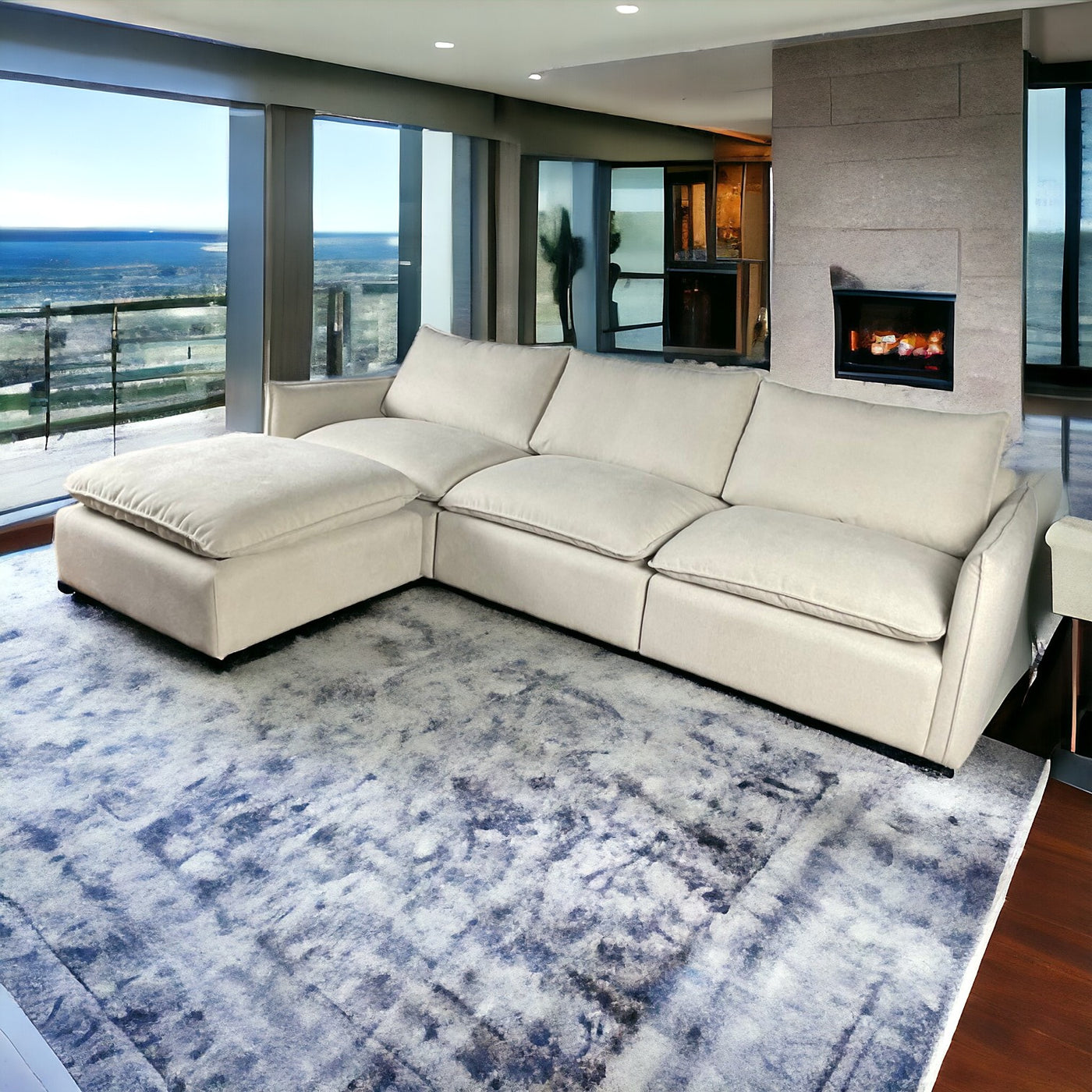 Cushy Modular Sofa Beige - Future Classics Furniture