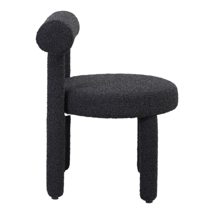 Azul Dining Chair Black Boucle