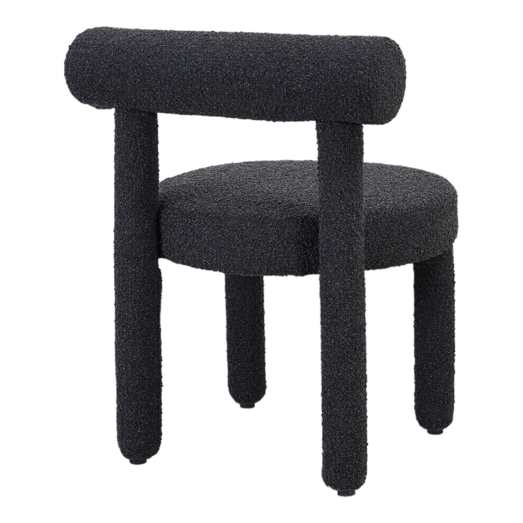 Azul Dining Chair Black Boucle