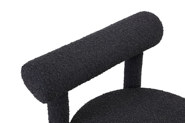 Azul Dining Chair Black Boucle