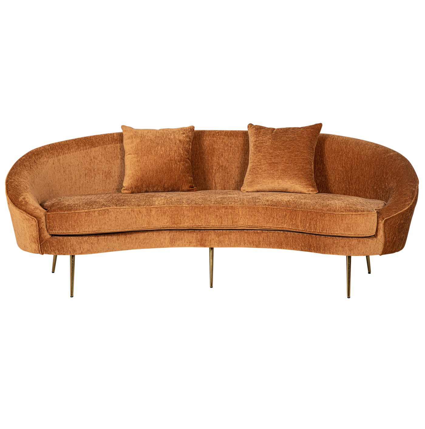 Marriott Sofa Burnt Orange - Future Classics Furniture