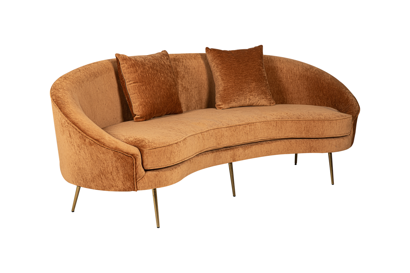 Marriott Sofa Burnt Orange - Future Classics Furniture