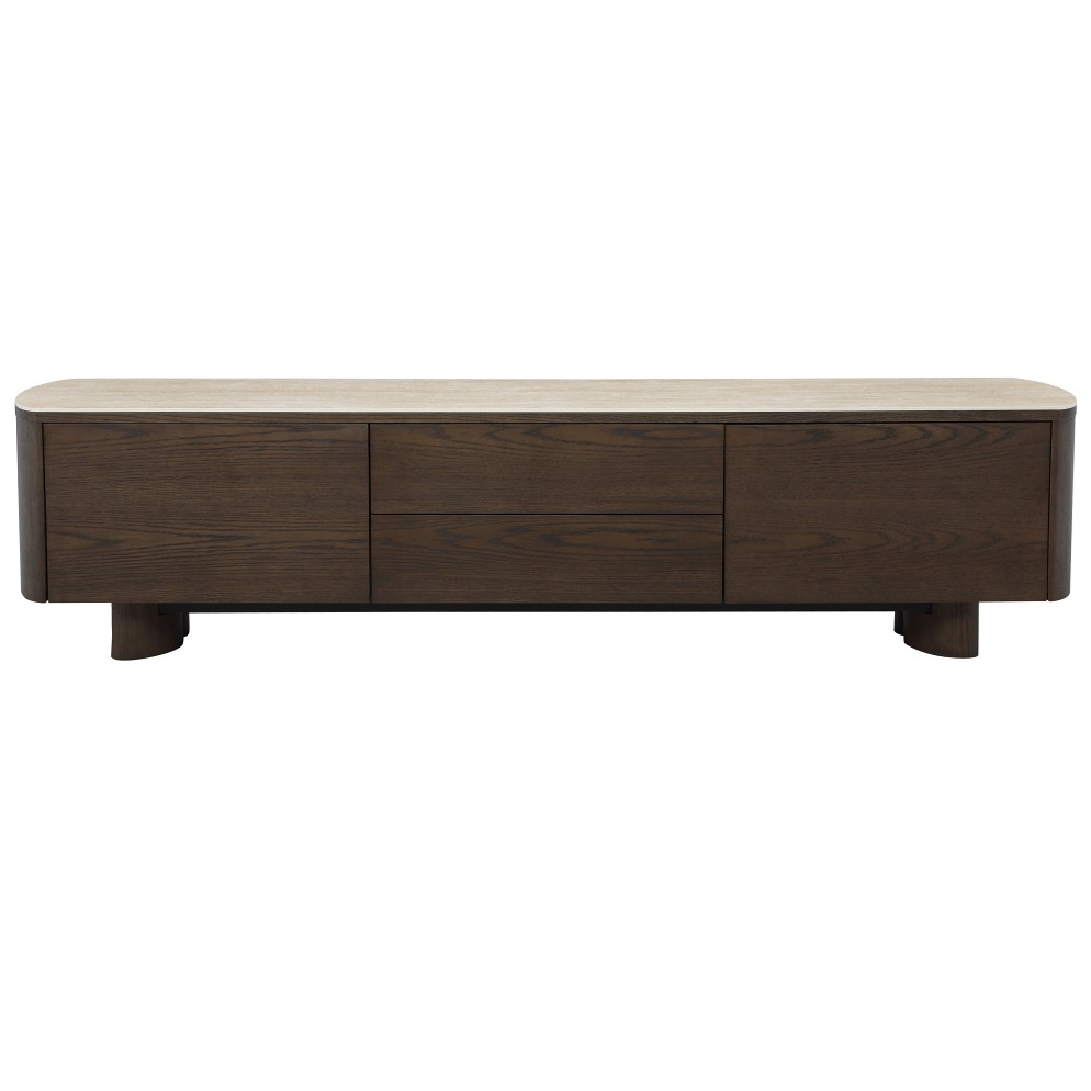 Modern Castello TV Unit for entertainment spaces, featuring sleek design and ample storage within a stylish entertainment unit.