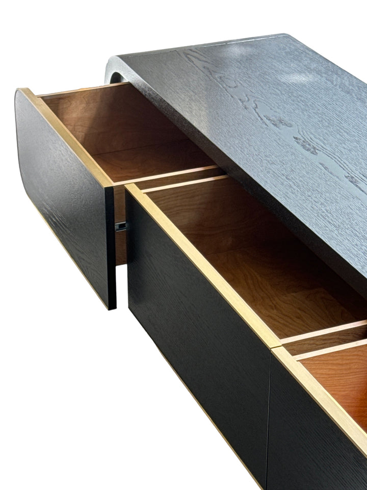Arches Entertainment Unit Black - Future Classics Furniture