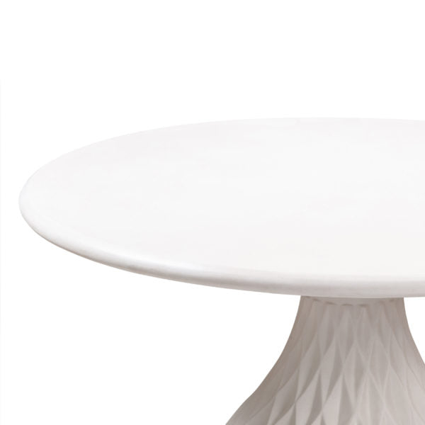 Prism Side Table White