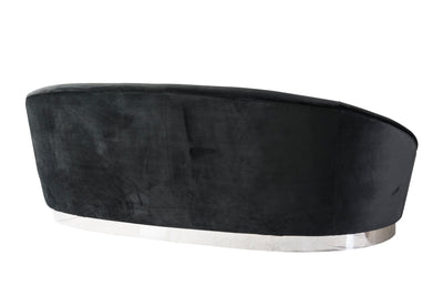 Barbie Sofa Black - Silver