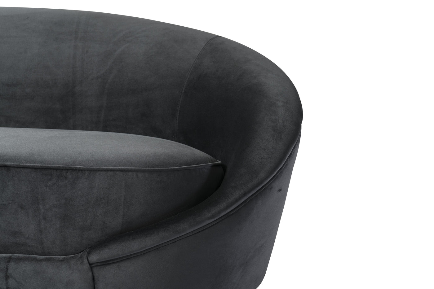 Barbie Sofa Black - Silver