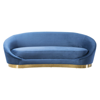 Barbie Sofa Navy - Gold - Future Classics Furniture