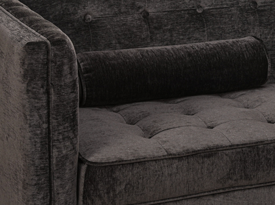 Sheraton 3 Seater Black
