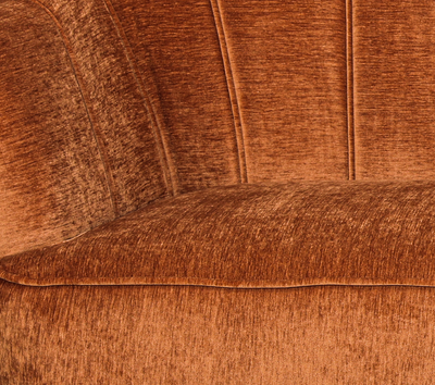 Hyatt 3 Seater Burnt Orange - Future Classics Furniture