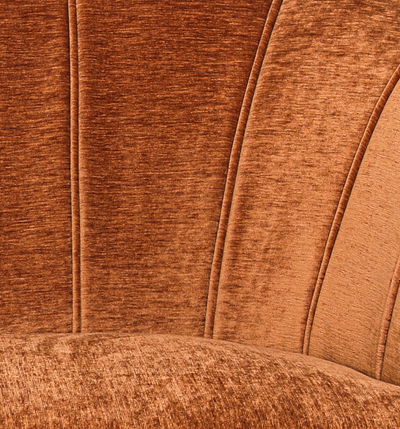 Hyatt 3 Seater Burnt Orange - Future Classics Furniture