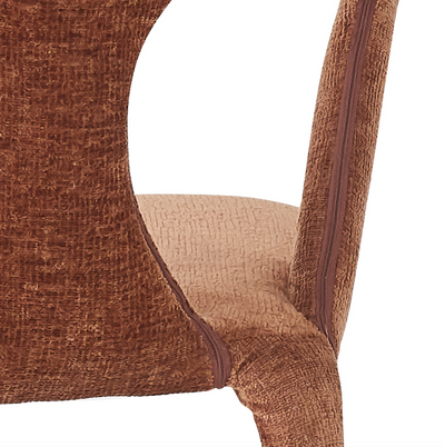 Profile Dining Chair Burnt Orange