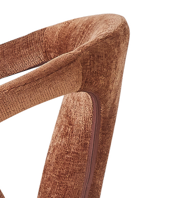 Profile Dining Chair Burnt Orange