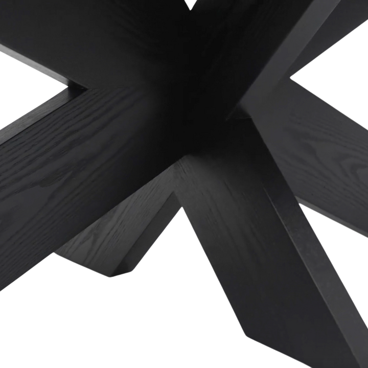 Cubano Rectangle Dining Table Black - 2.4m