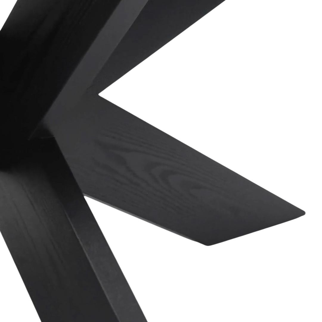 Cubano Rectangle Dining Table Black - 2.4m