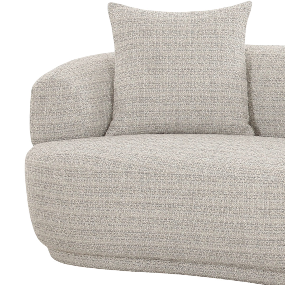 Modern Palermo Sofa with plush cushions and sleek design, ideal for living room comfort and style.
