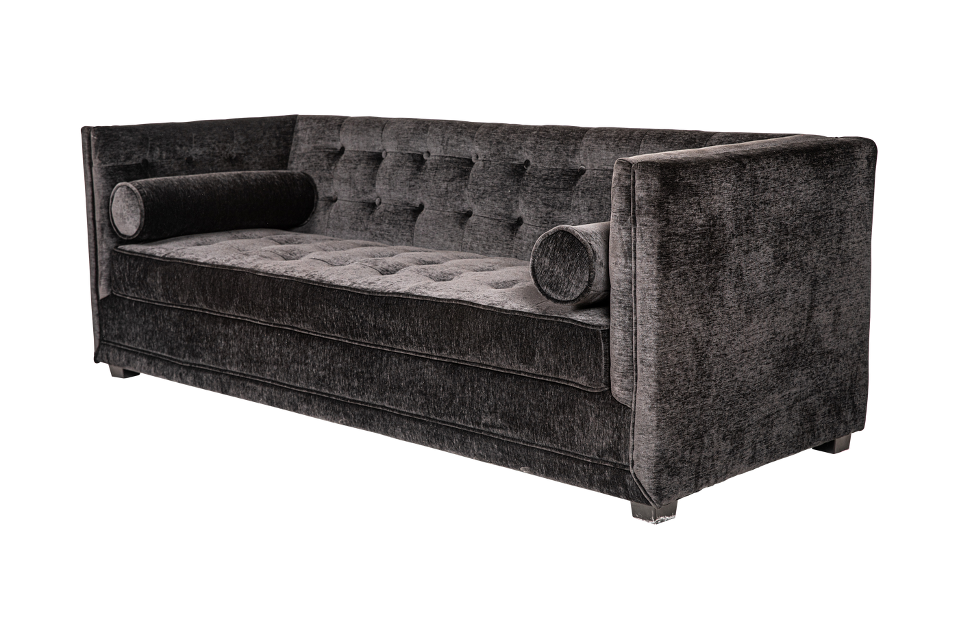 Sheraton 3 Seater Black