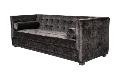 Sheraton 3 Seater Black