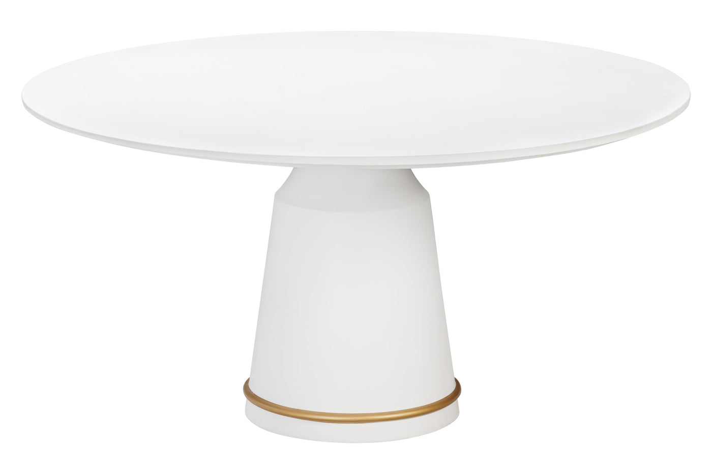 Yuppa Round Dining Table White