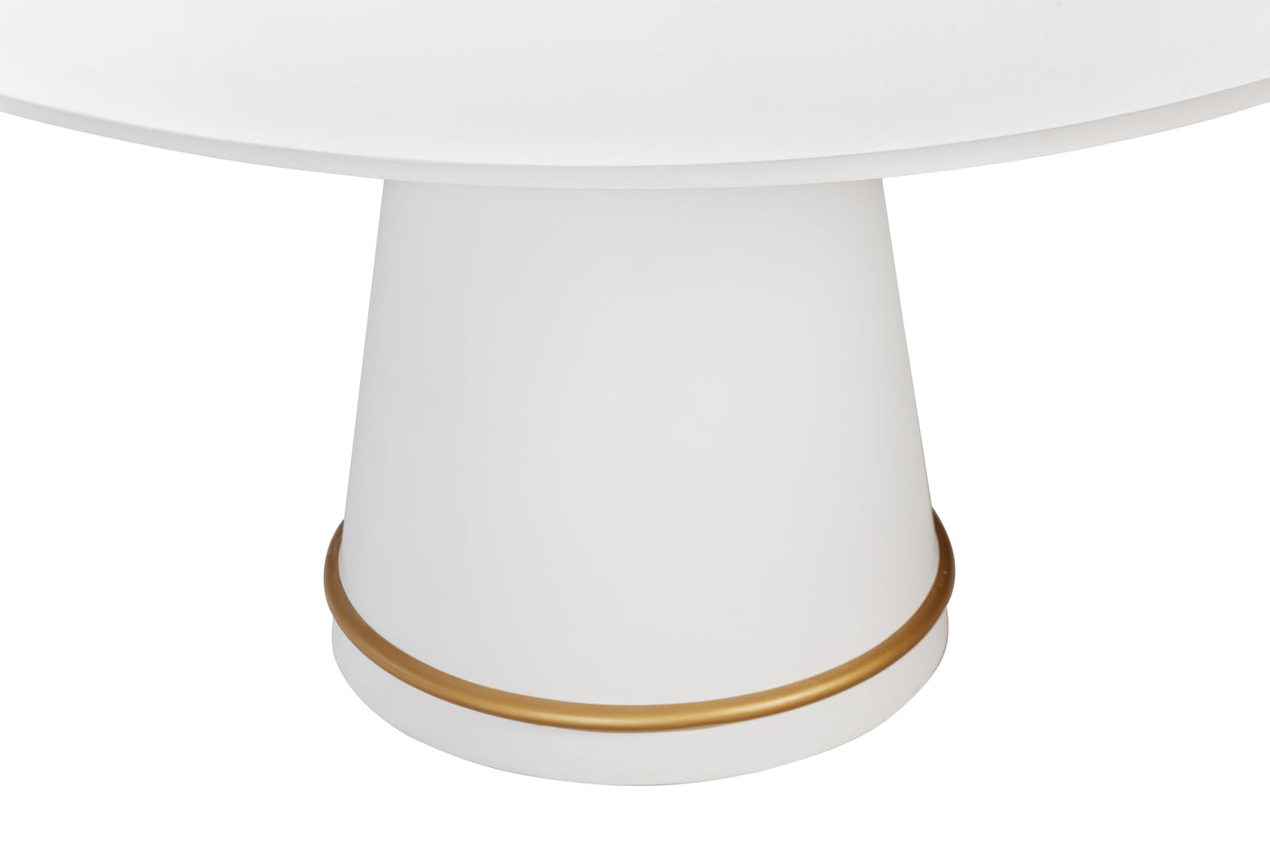 Yuppa Round Dining Table White - 1.5m - Future Classics Furniture