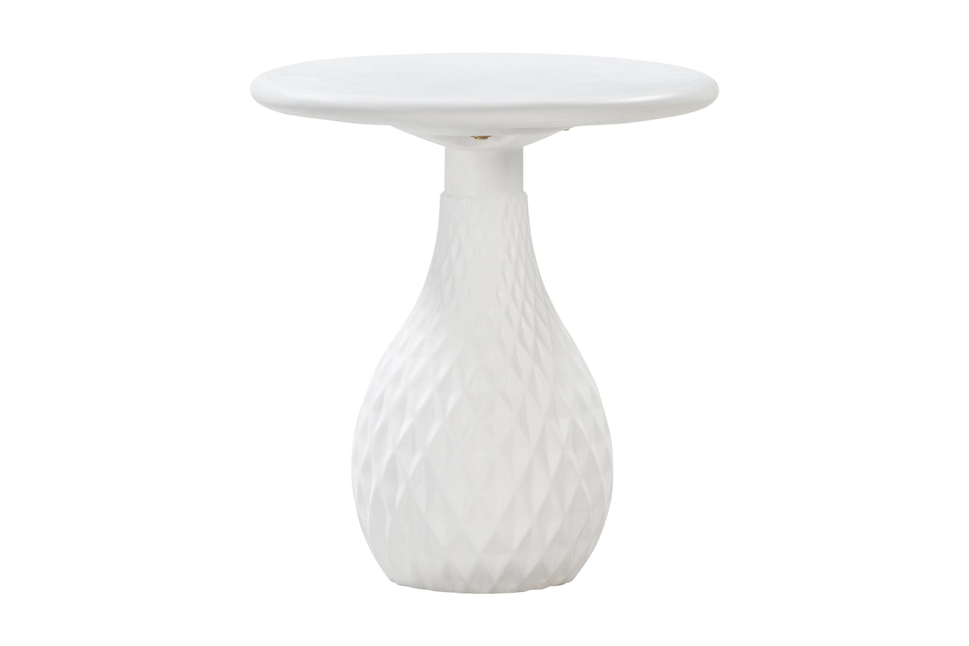 Prism Side Table White