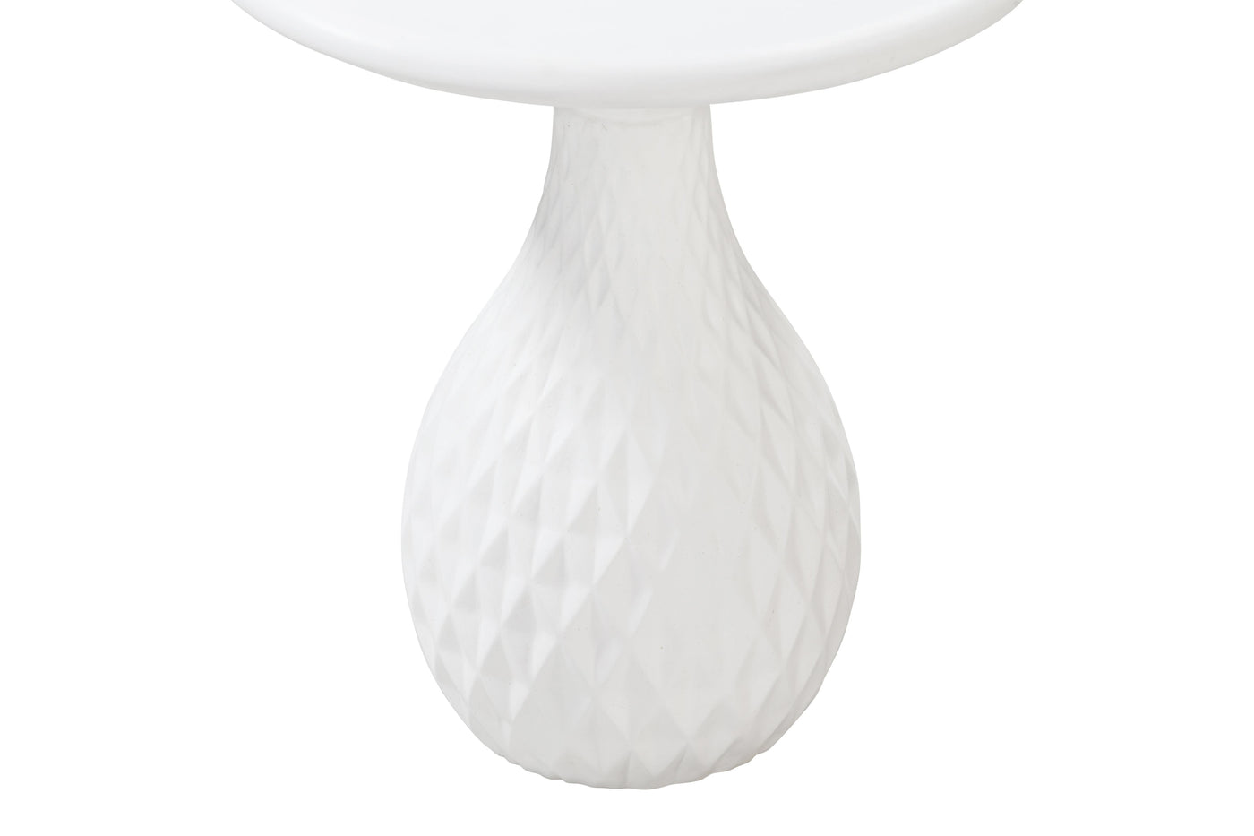 Prism Side Table White