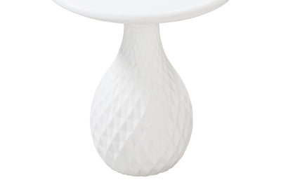 Prism Side Table White