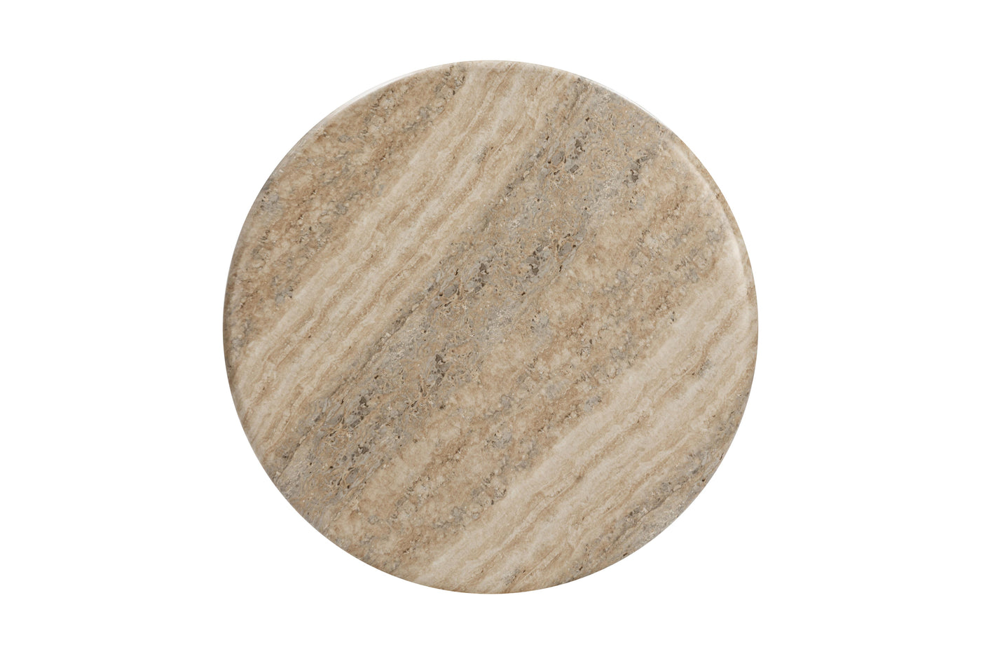 Aqua Side Table Travertine