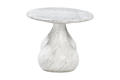 Aqua Oval Dining Table Marble Finish - 2.2m - Future Classics Furniture