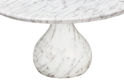 Aqua Coffee Table Marble Finish - Future Classics Furniture