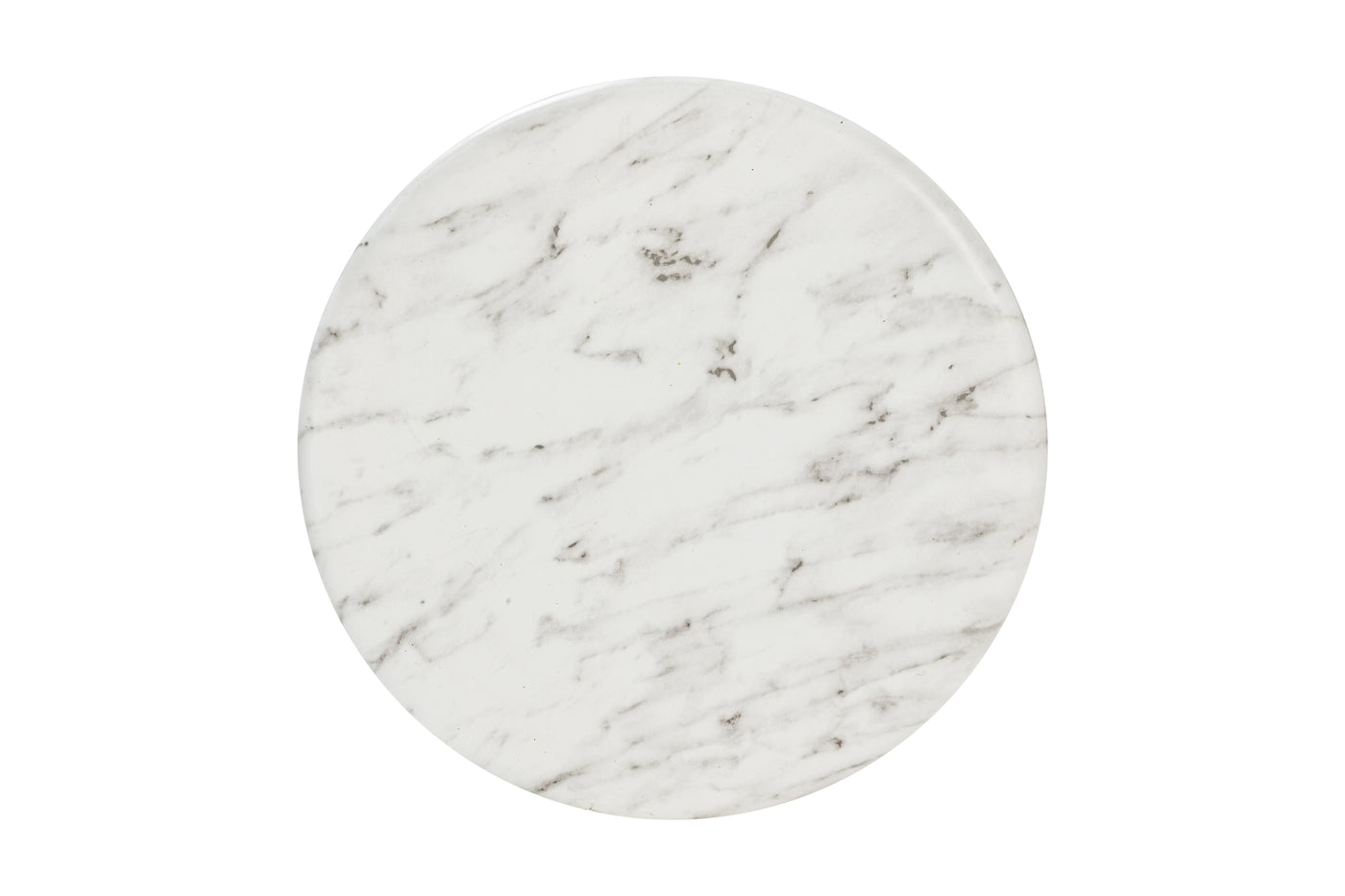 Aqua Side Table Marble Finish