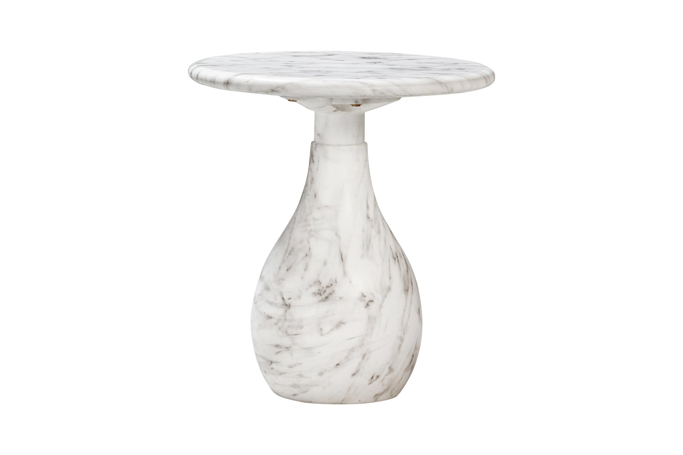 Aqua Side Table Marble Finish - Future Classics Furniture