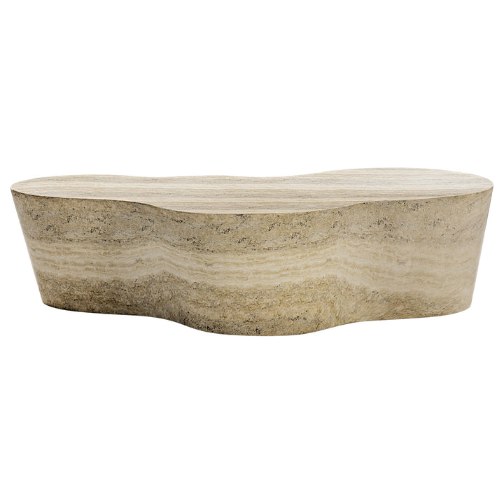 Wayva Coffee Table Travertine Finish