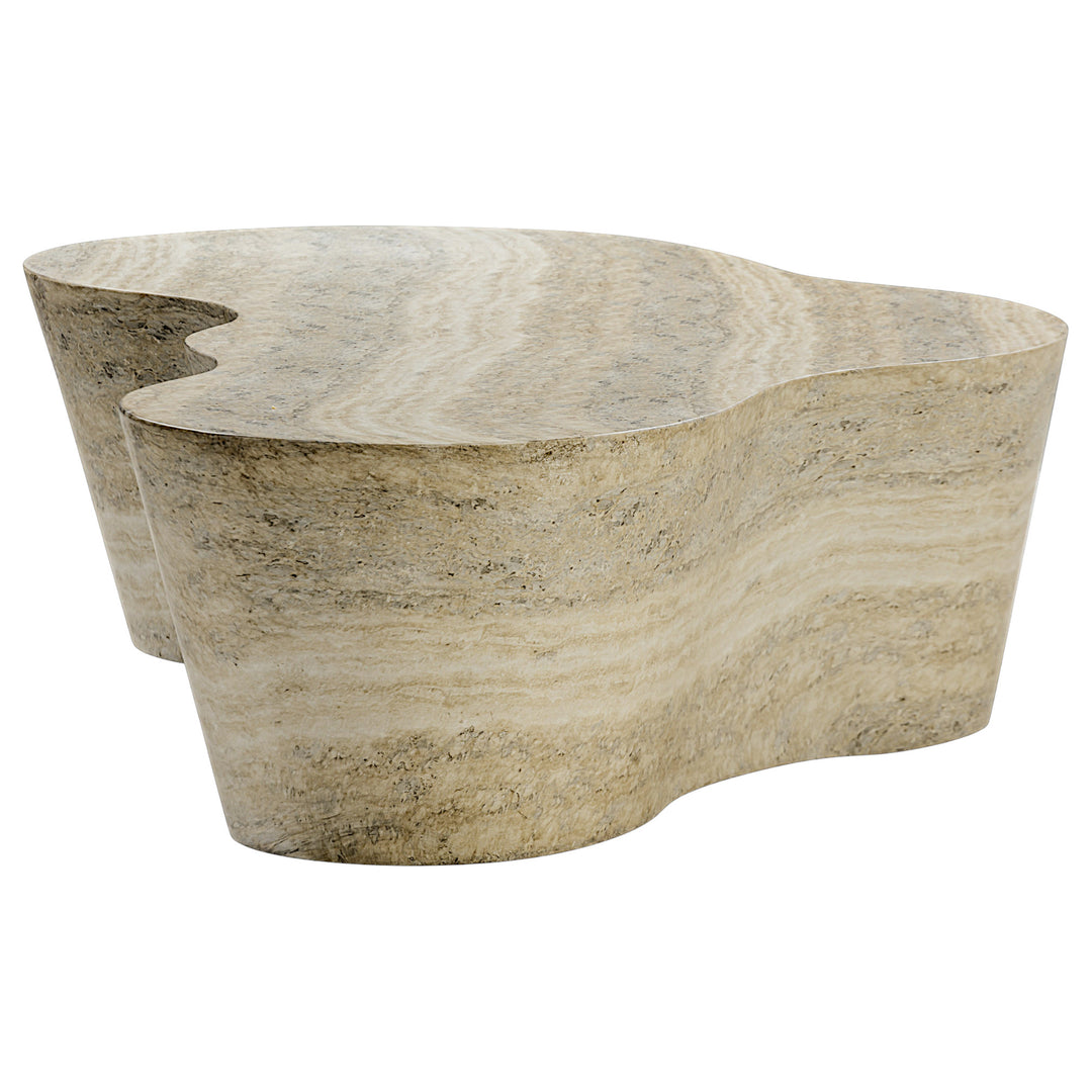 Wayva Coffee Table Travertine Finish