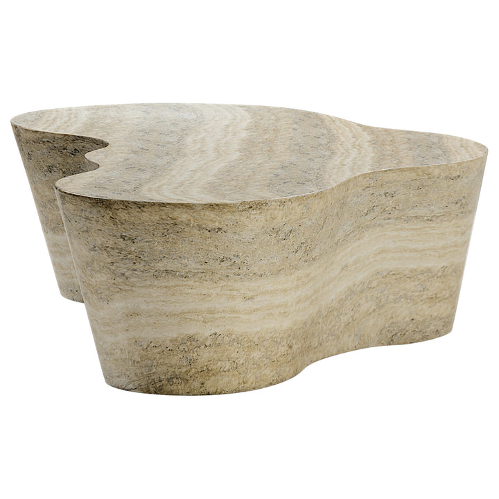 Wayva Coffee Table Travertine Finish