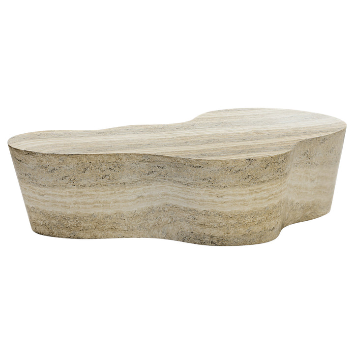 Wayva Coffee Table Travertine Finish