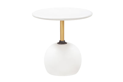 Glamma Side Table White - Future Classics Furniture