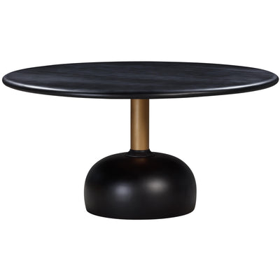 Glamma Round Dining Table Black